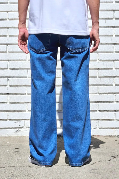 Neo Blue Baggy Jeans