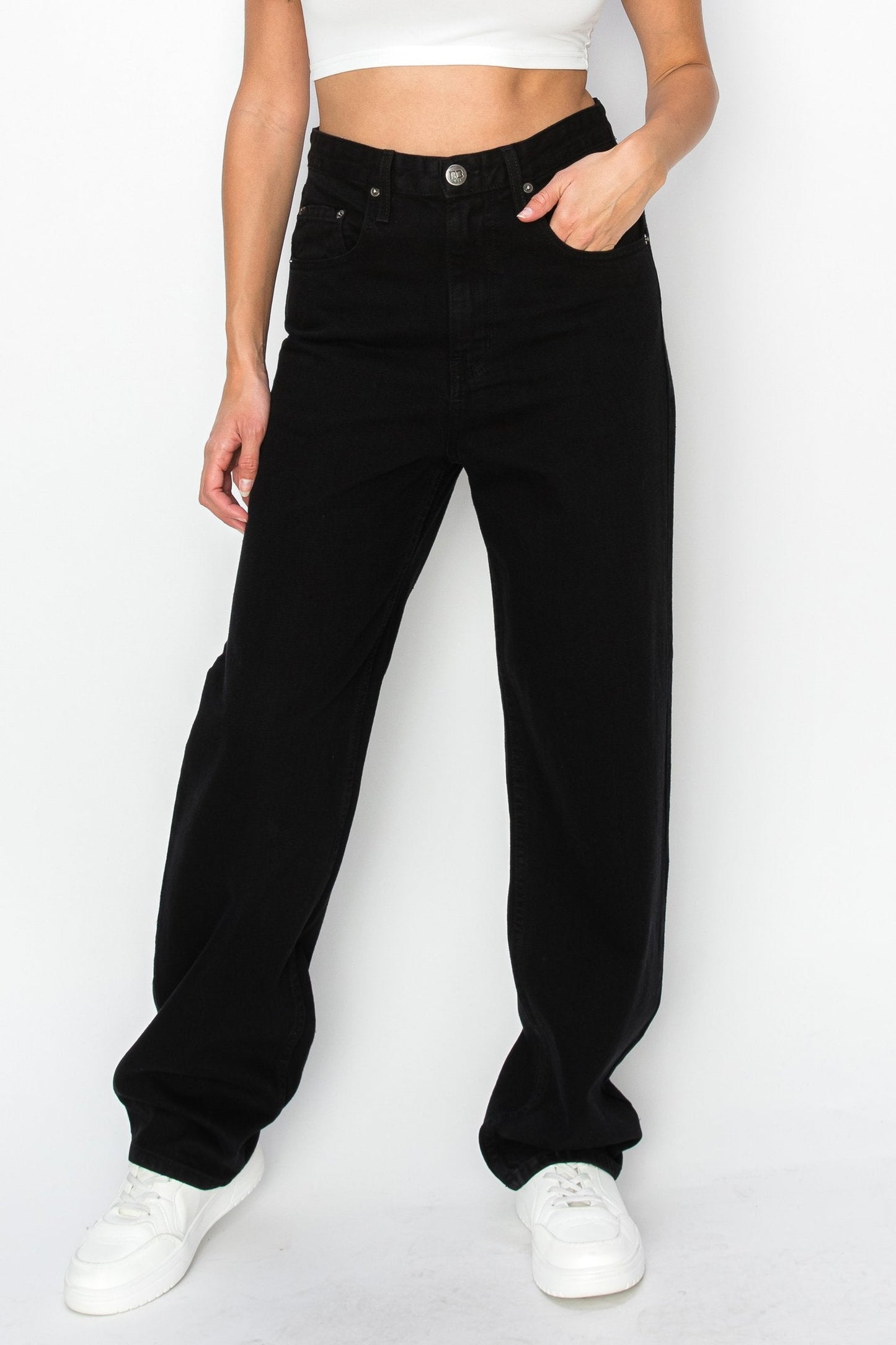 Neo Blue Baggy Jeans