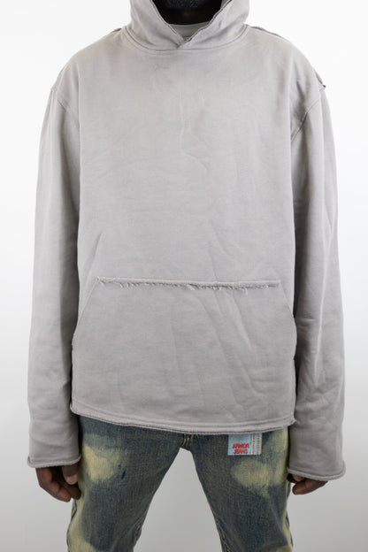 CH400 Distressed Cropped Hoodie