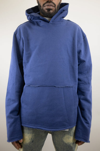 CH400 Distressed Cropped Hoodie