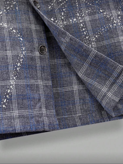 Blue flannel