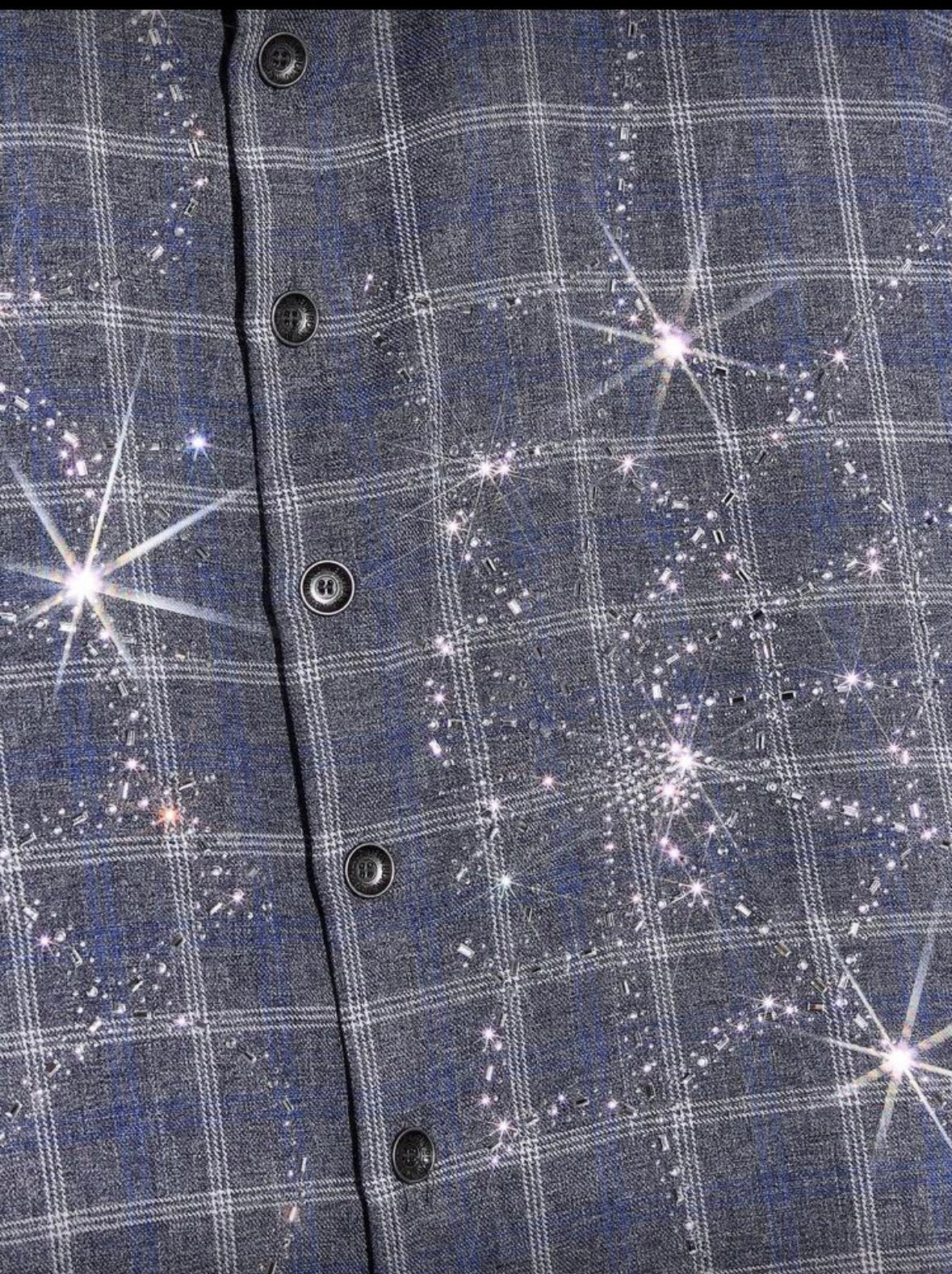 Blue flannel