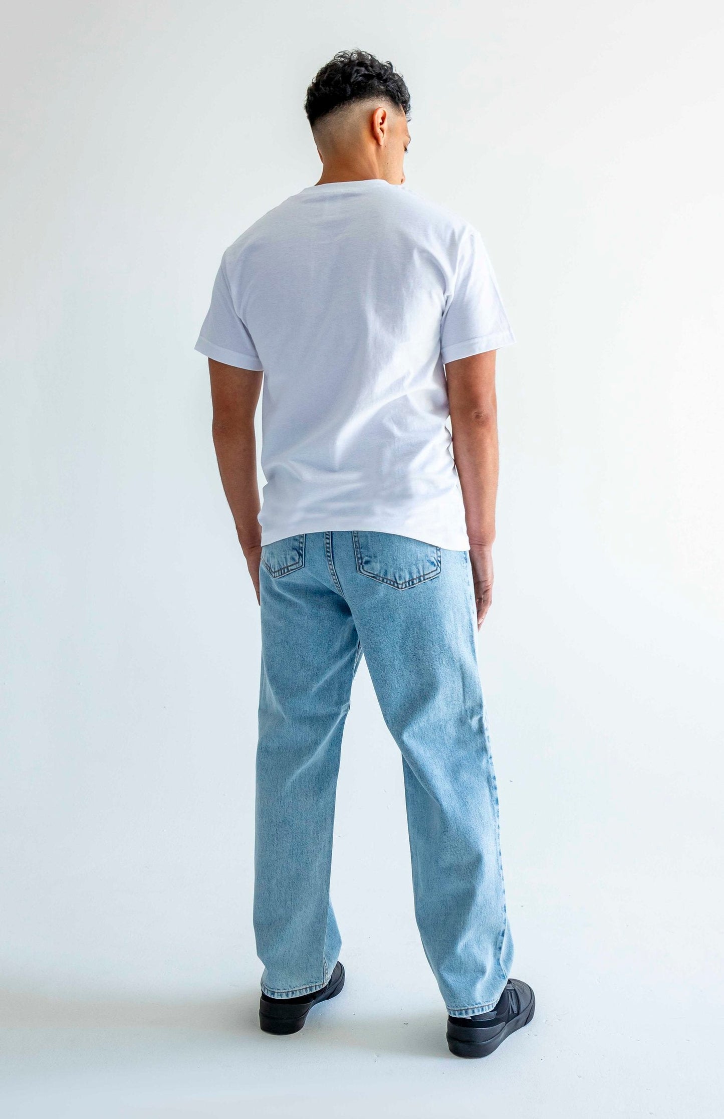 Neo Blue Baggy Jeans