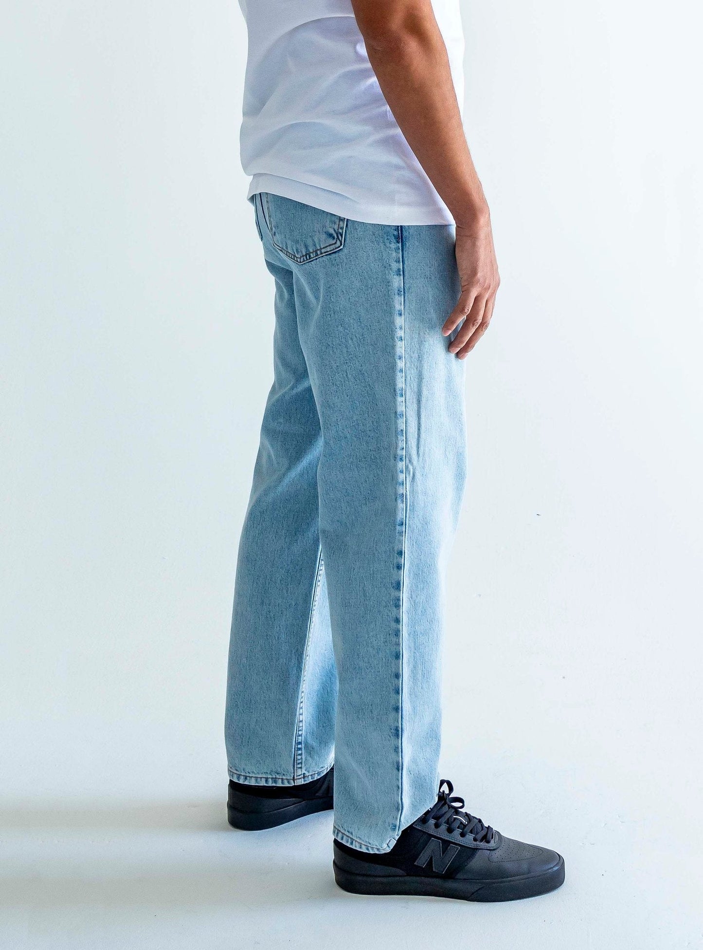 Neo Blue Baggy Jeans