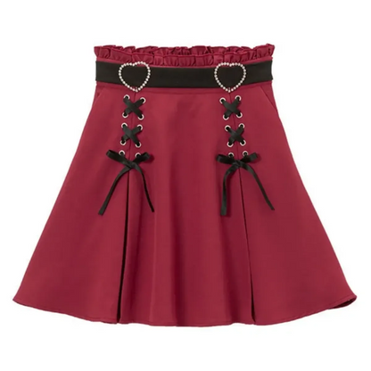 Harajuku Slim Fit Mini Skirt