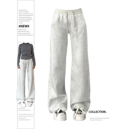 Oversized Wide-Leg Sweatpants – Y2K Vintage Joggers